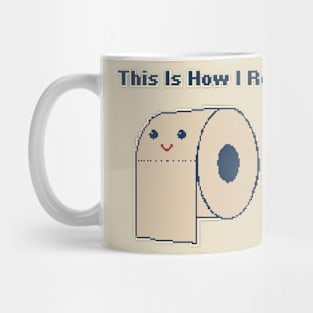 This Is How I Roll - 8bit Pixelart Mug